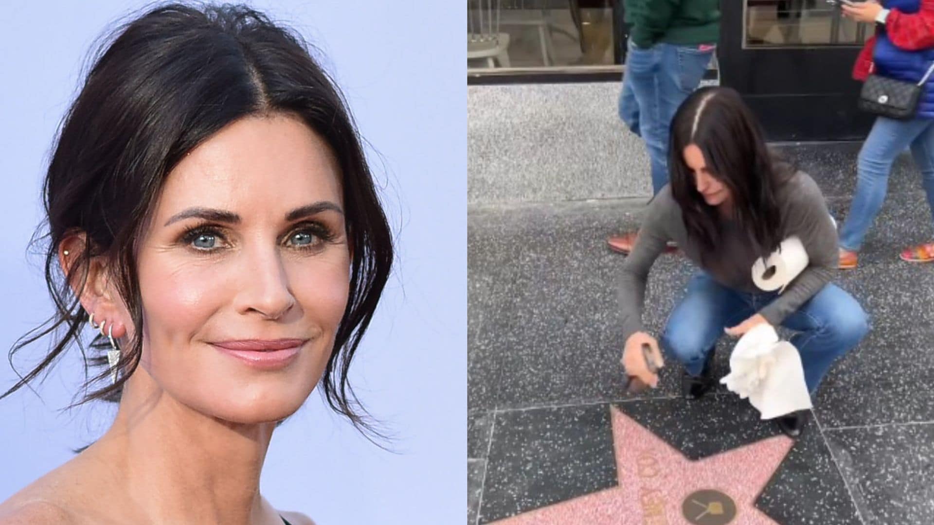 El divertidísimo vídeo de Courteney Cox interpretando a Mónica de 'Friends', ¡como una obsesa de la limpieza!