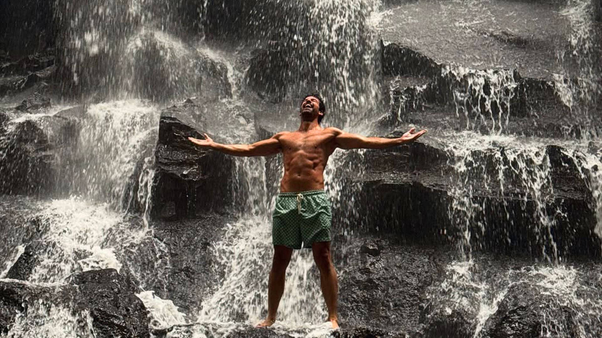 Así son las cascadas favoritas de Juan Betancourt y Miguel Ángel Muñoz en Bali: pura fantasía tropical