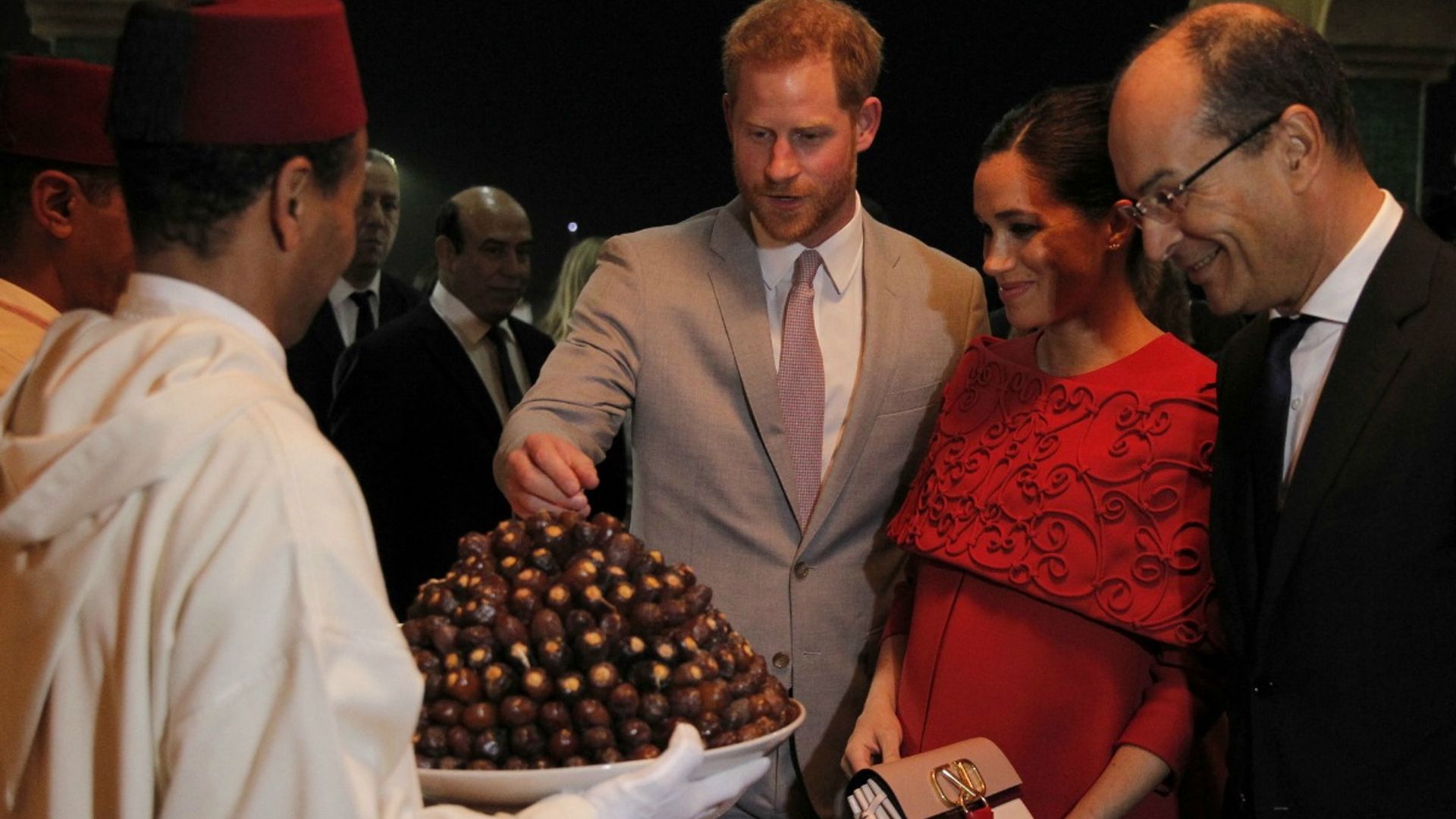 Los mejores momentos de Meghan Markle y el príncipe Harry durante su primer día en Marruecos