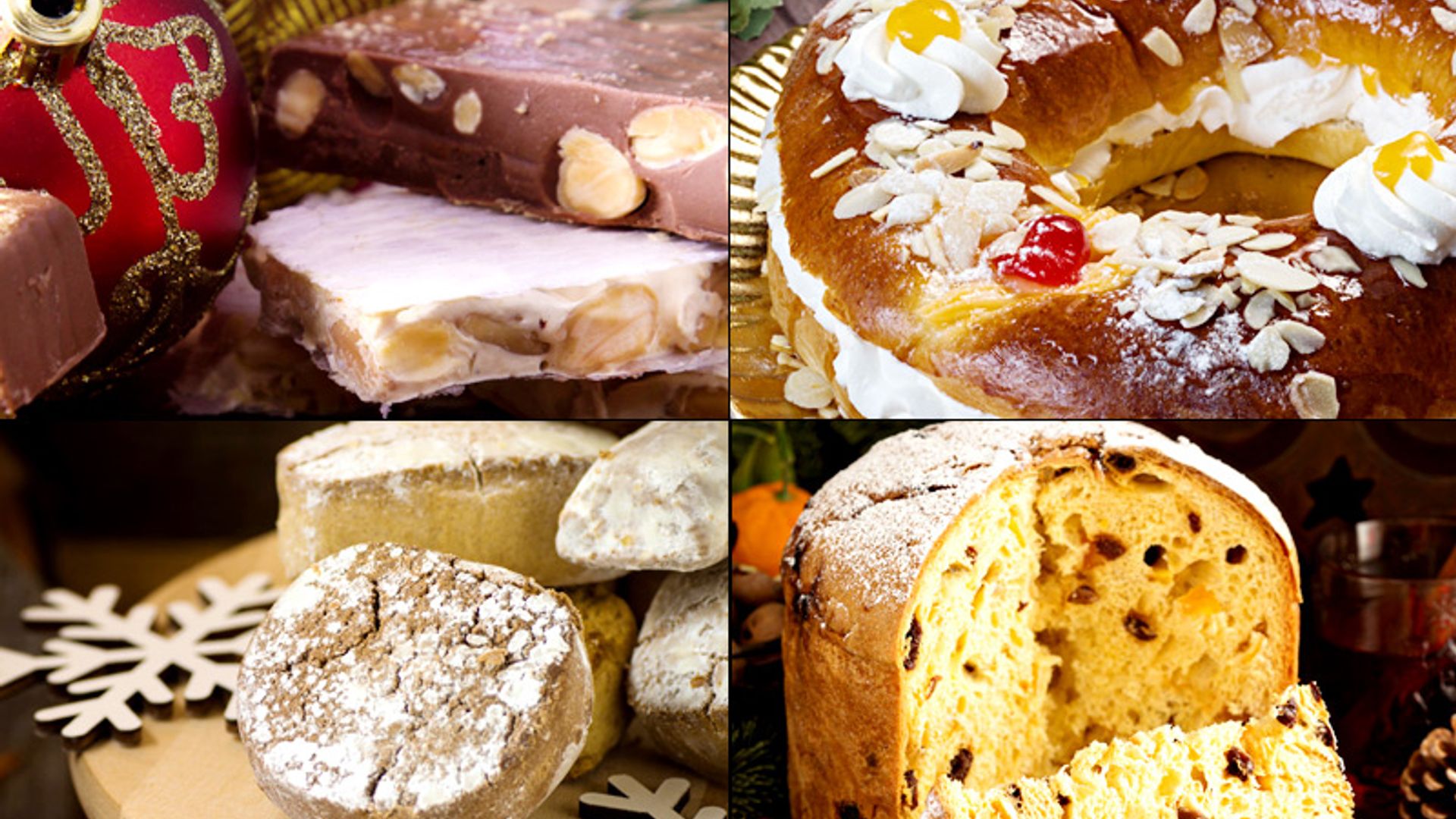 Roscón, ‘panettone’, turrón, polvorones… ¿cuál es tu postre navideño favorito?