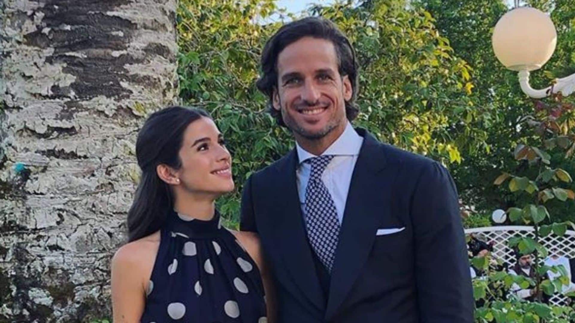 Muy felices y esperando un bebé: Sandra Gago y Feliciano López cumplen su primer año de casados