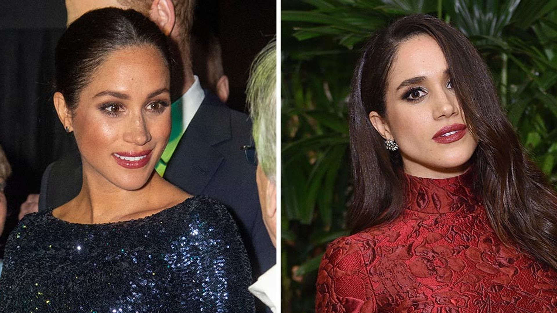 El labial rojo de Meghan Markle, un guiño a su pasado en Hollywood