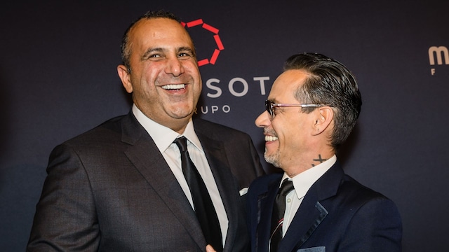 Sam Nazarian y Marc Anthony