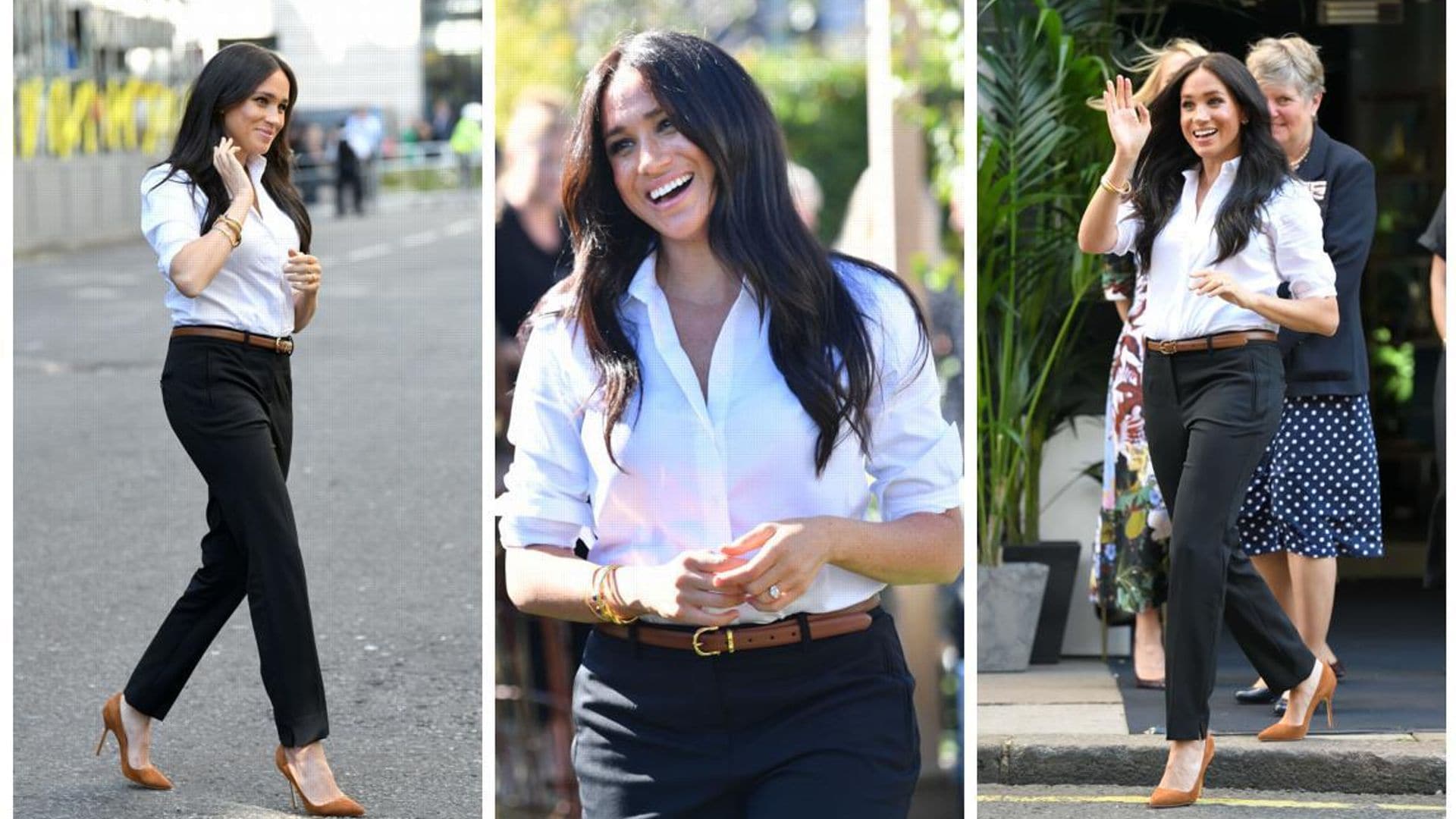 Emula el working girl look de Meghan Markle por menos de $150