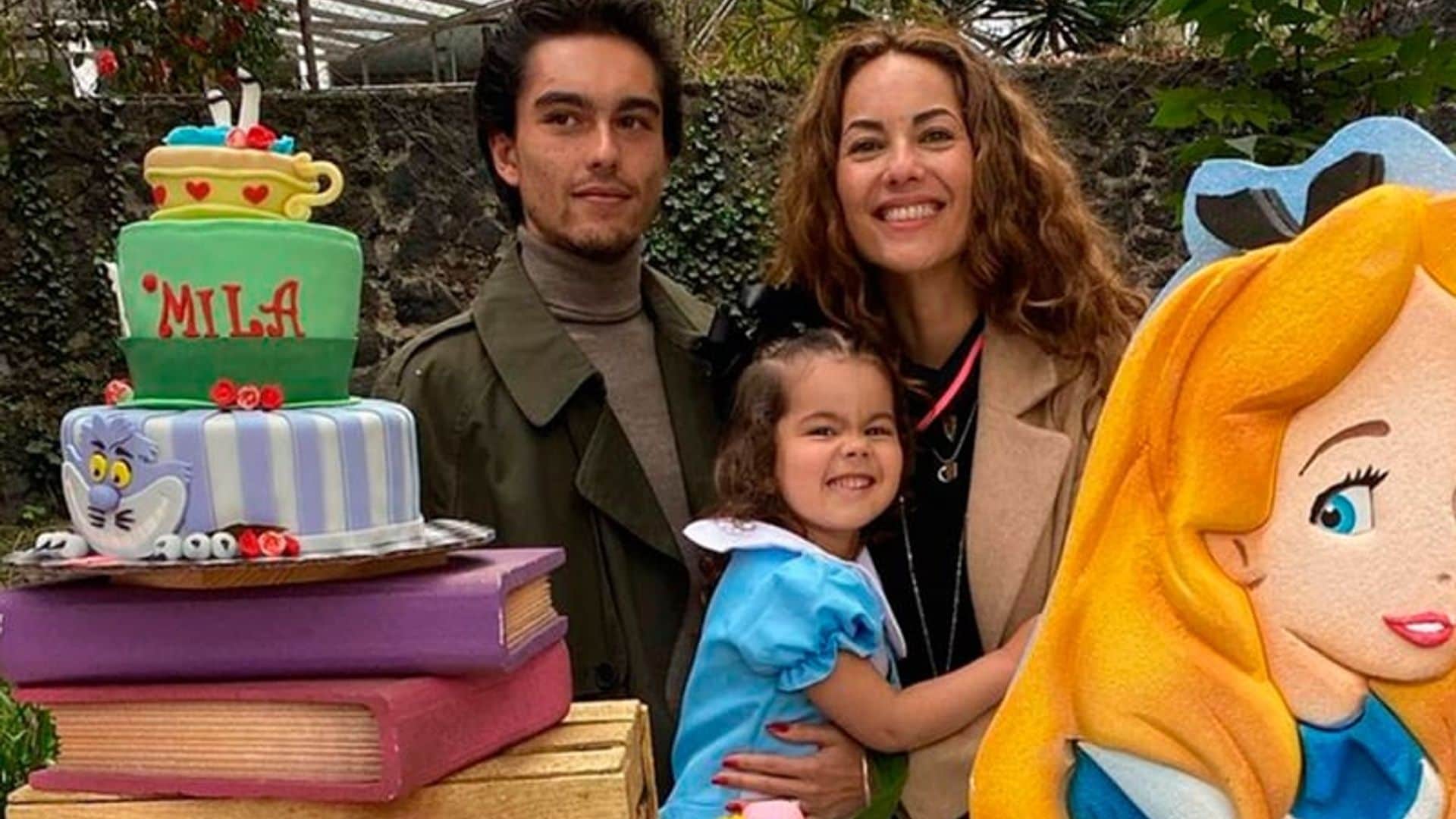 Bárbara Mori, feliz de celebrar el cumpleaños número cuatro de su nieta Mila