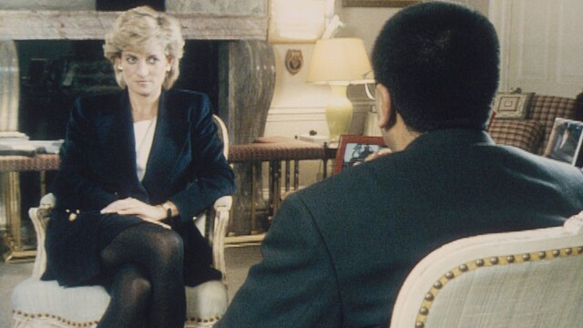 la princesa diana y martin bashir
