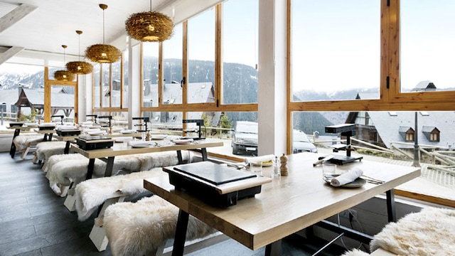 restaurantes nieve