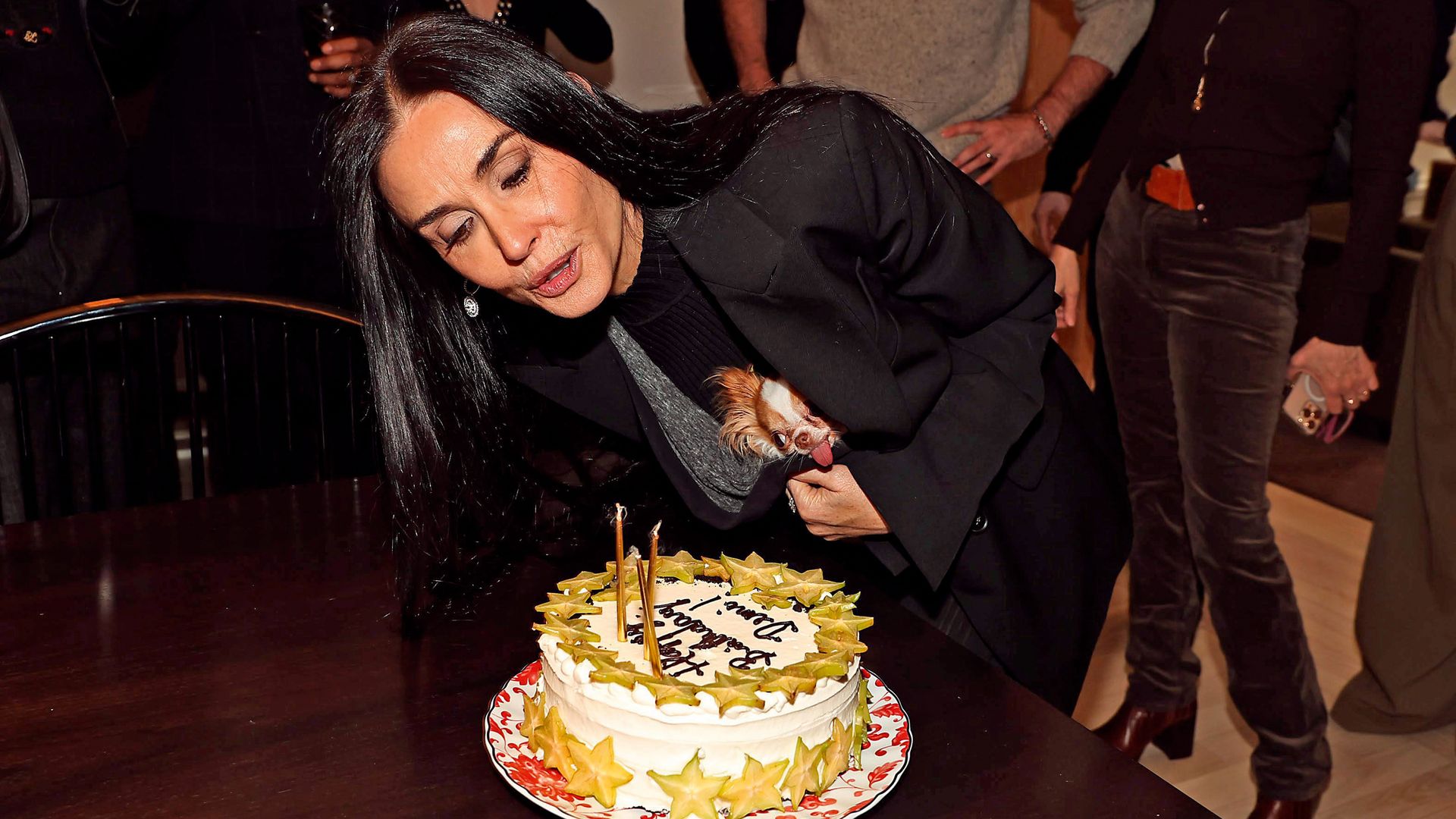 Las imágenes del espectacular 62 cumpleaños de Demi Moore
