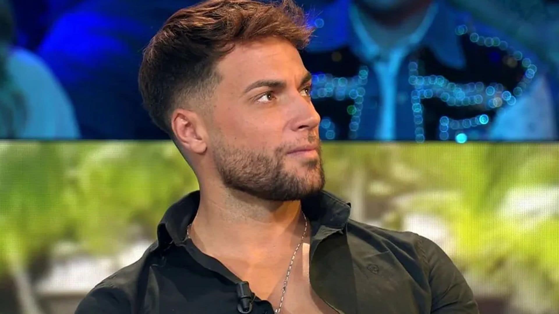 Montoya en el plató de Supervivientes All stars