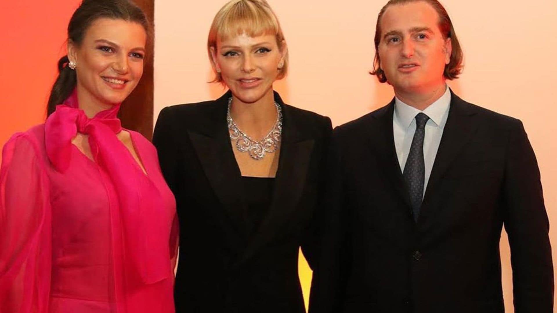 El bonito guiño a su boda que ha hecho Charlene de Mónaco en su último viaje oficial