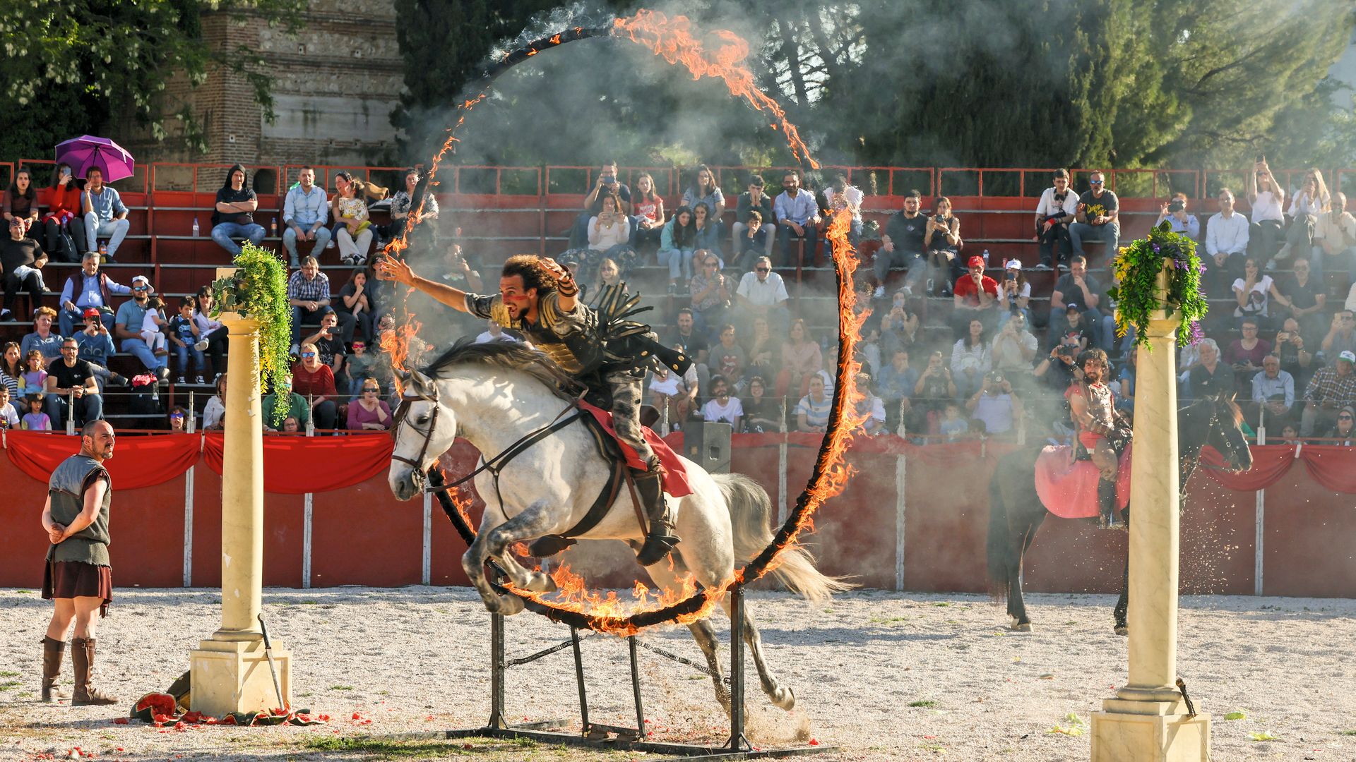 El gran espectáculo romano que puedes vivir a 40 kilómetros de Madrid: gladiadores, desfiles y mercado histórico
