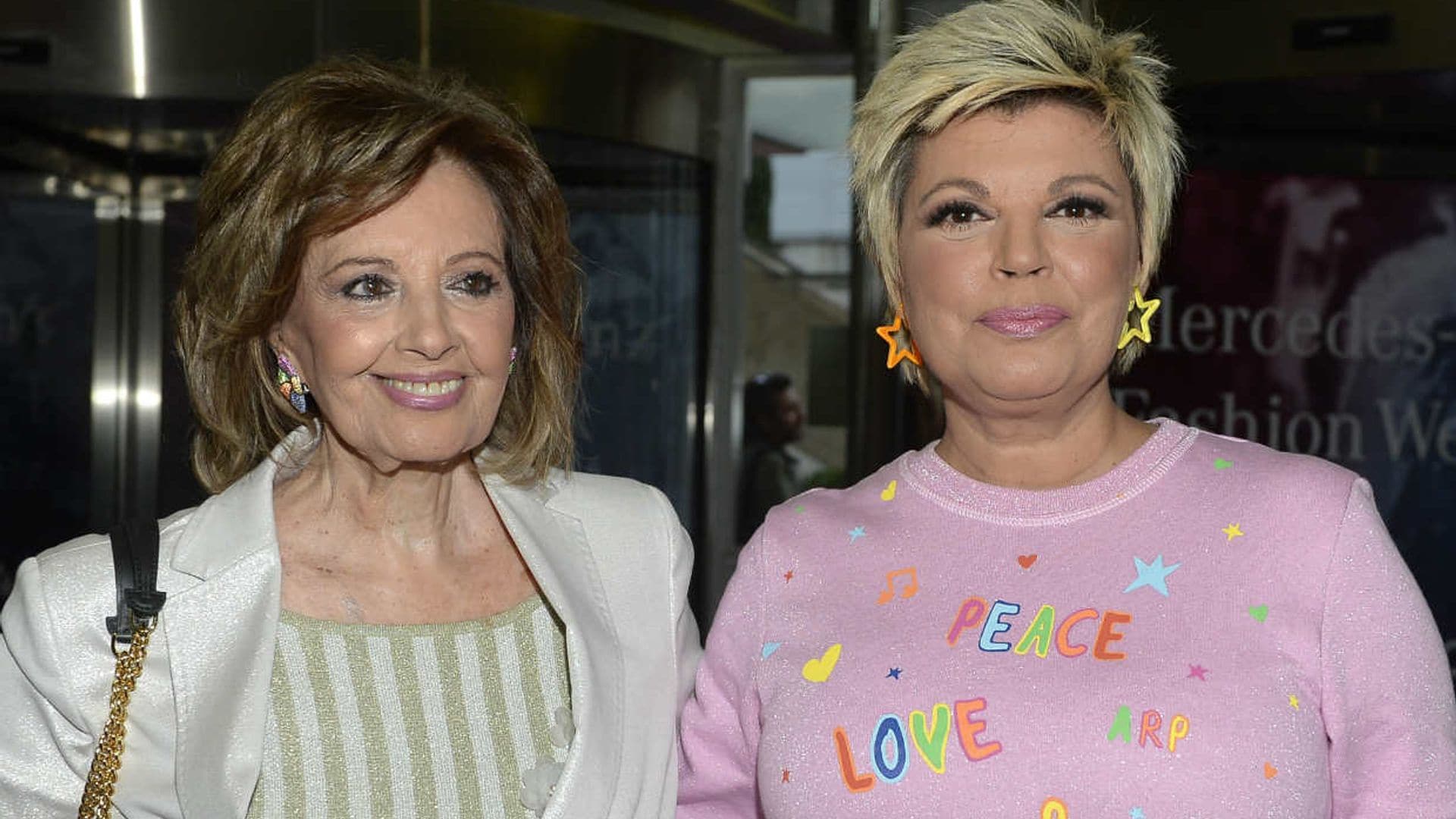El mensaje de amor de Terelu Campos a su madre Maria Teresa en 'Sábado Deluxe'