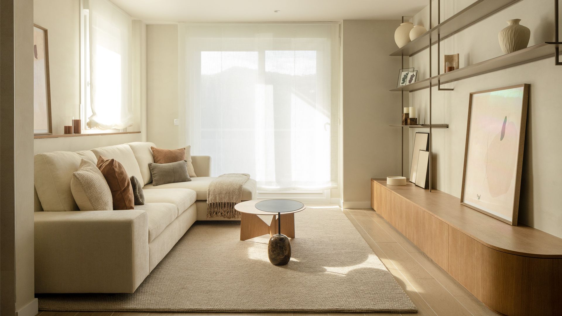 Salón proyectado por IN56 Interiorismo 