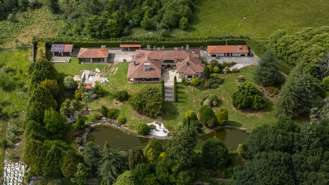 Vista aérea de la vivienda que ha comprado Julio Iglesias en Piñor (Ourense).