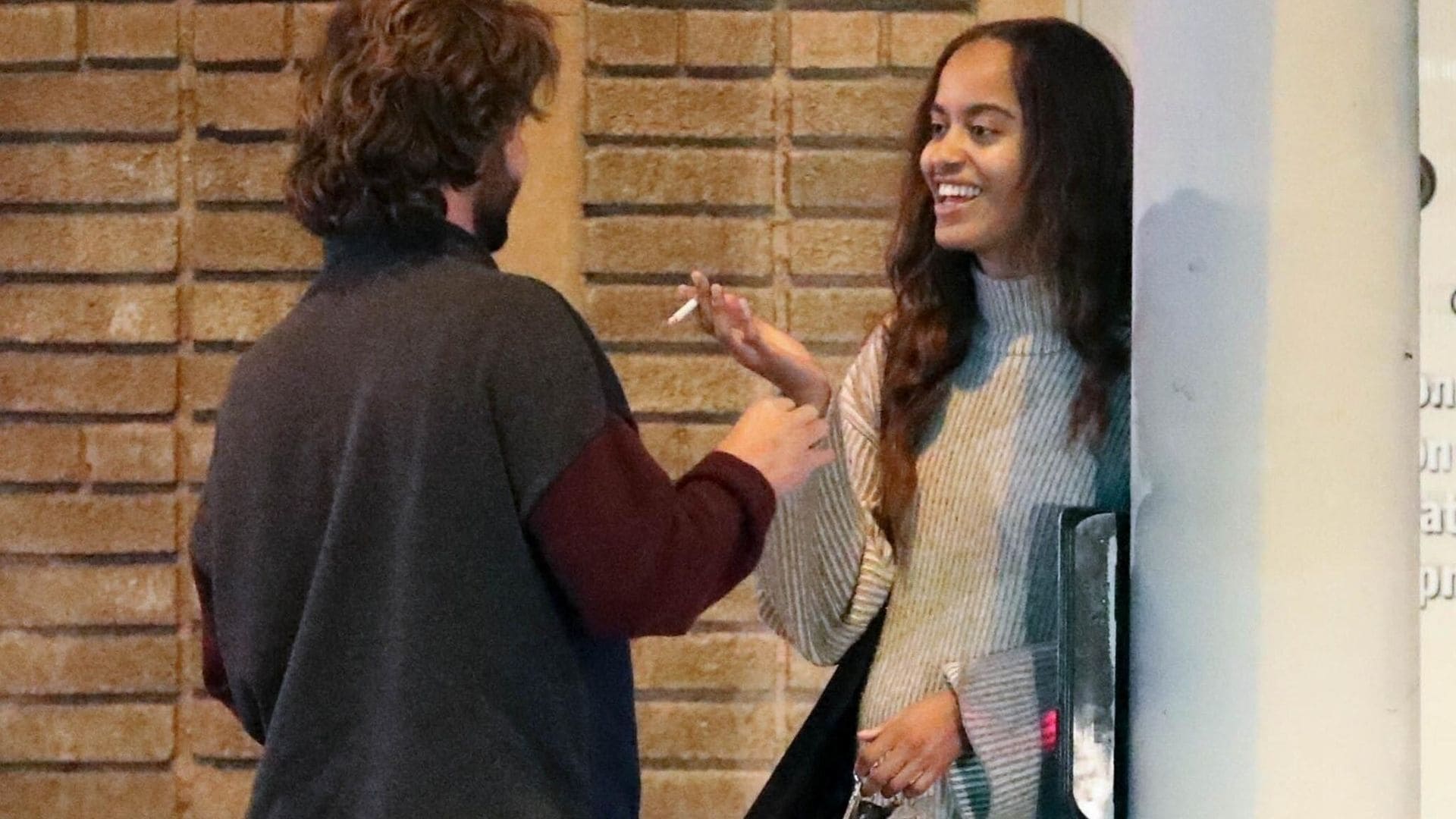 Malia Obama disfruta de una velada en Hollywood junto a un misterioso hombre