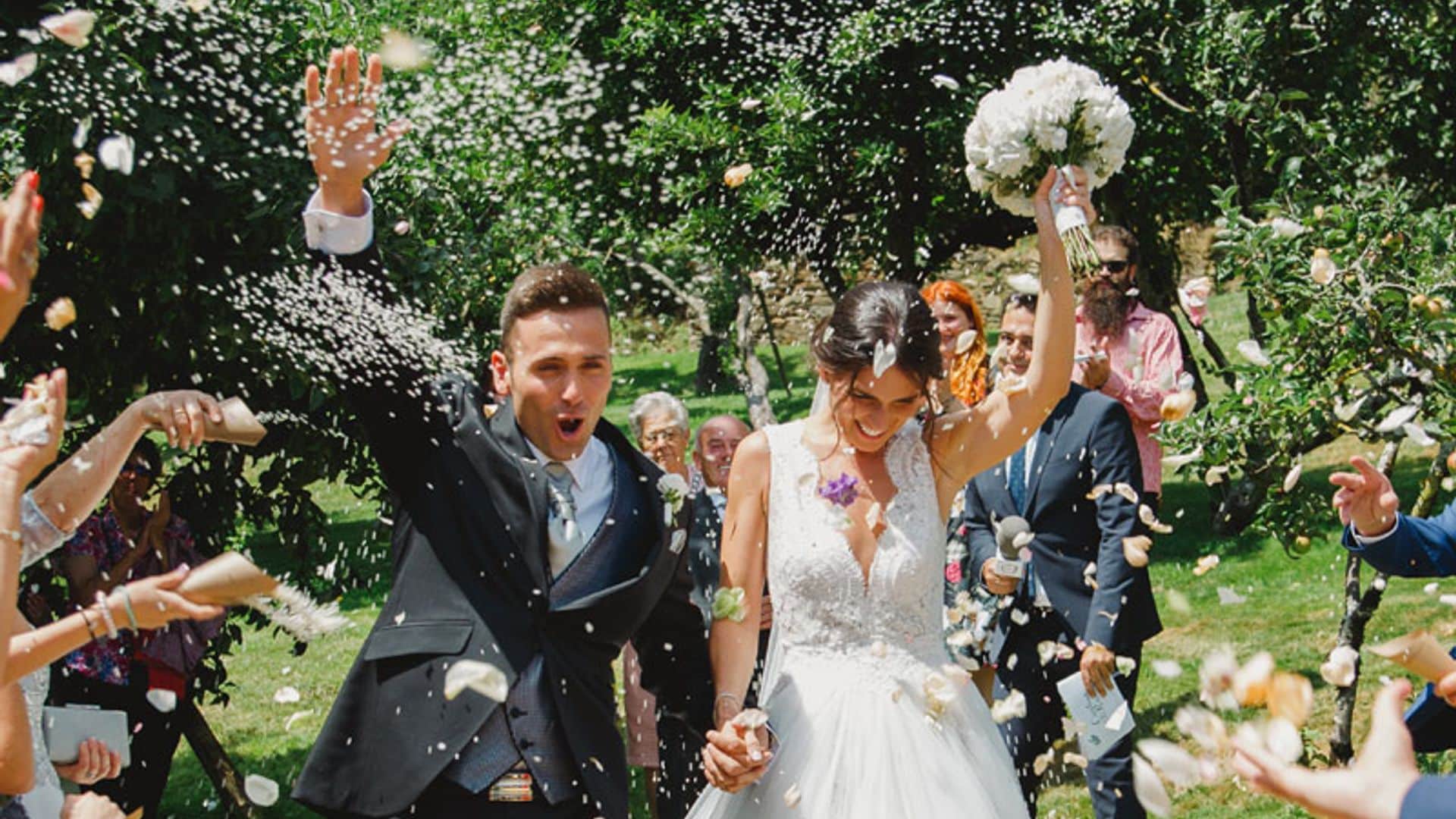 ¡De la tele a la boda! El espectacular 'sí, quiero' de Cristina Pampín, reportera de TVE