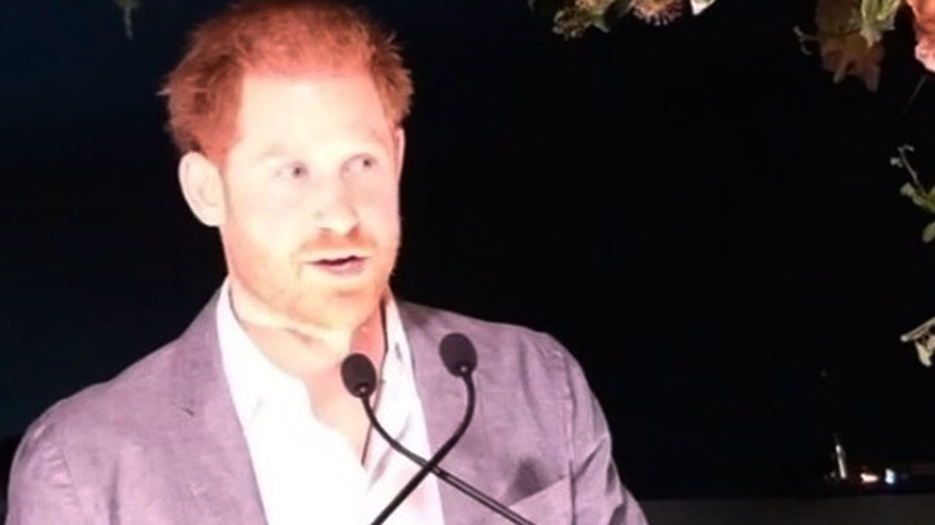Escucha al príncipe Harry en su discurso más trascendental