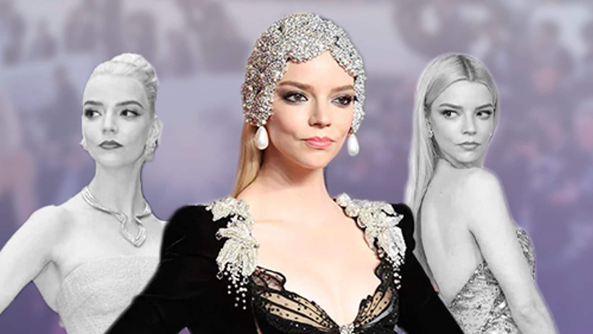Cómo Anya Taylor-Joy revolucionando las alfombras rojas con sus estilismos de 2024