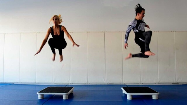 trampolin salto