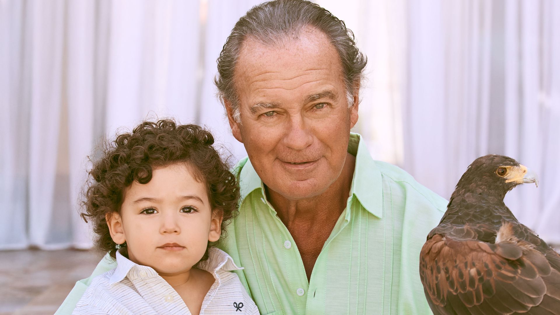 Bertín Osborne con su hijo David