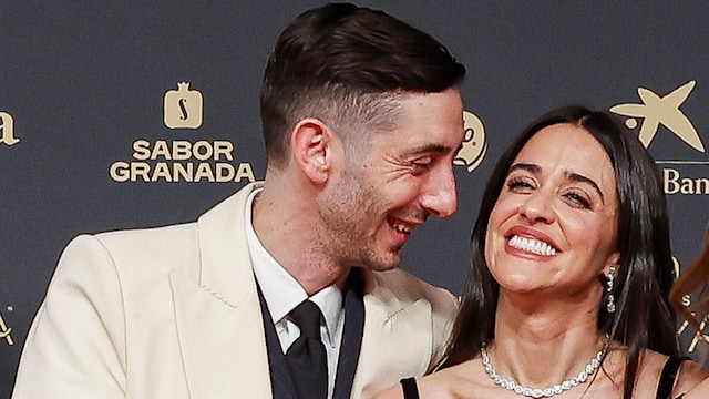 Enric Auquer y Macarena García en la 39 edición de los Premios Goya.