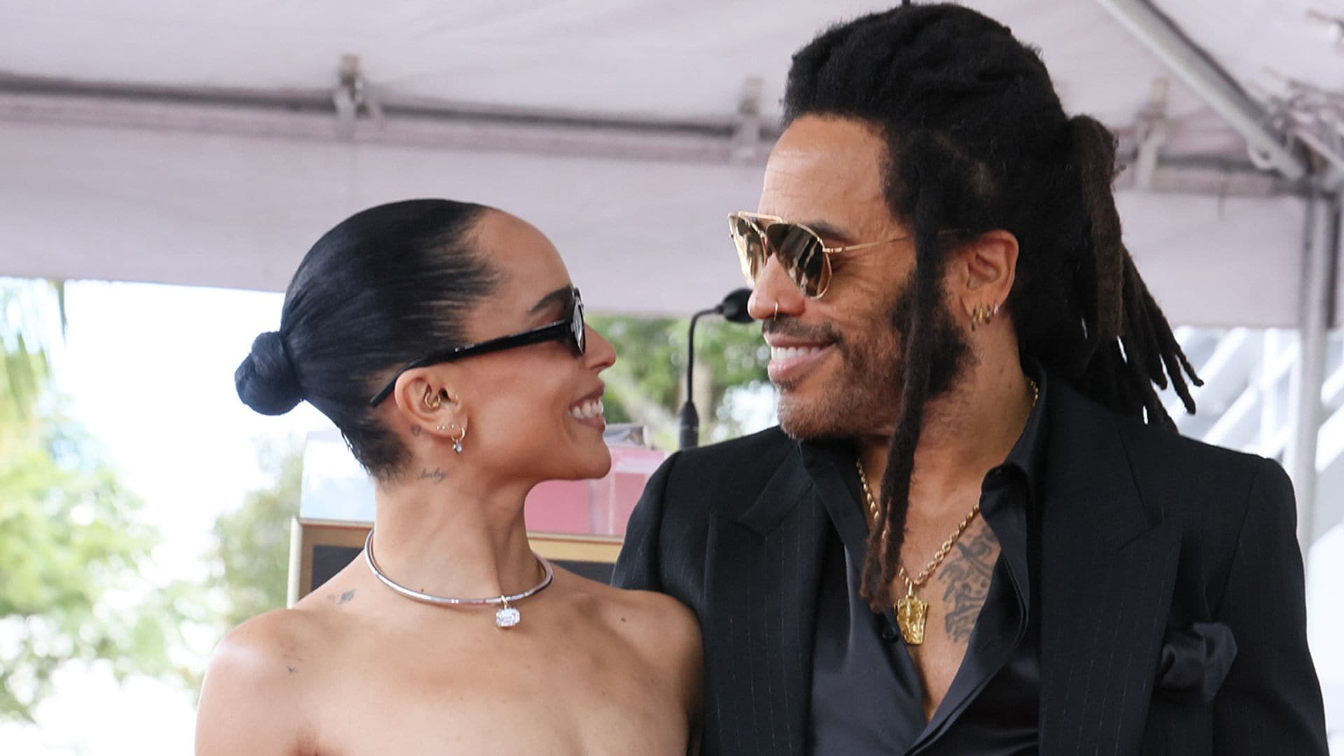 El irónico discurso de Zoë Kravitz que muestra la verdadera relación con su padre, Lenny Kravitz