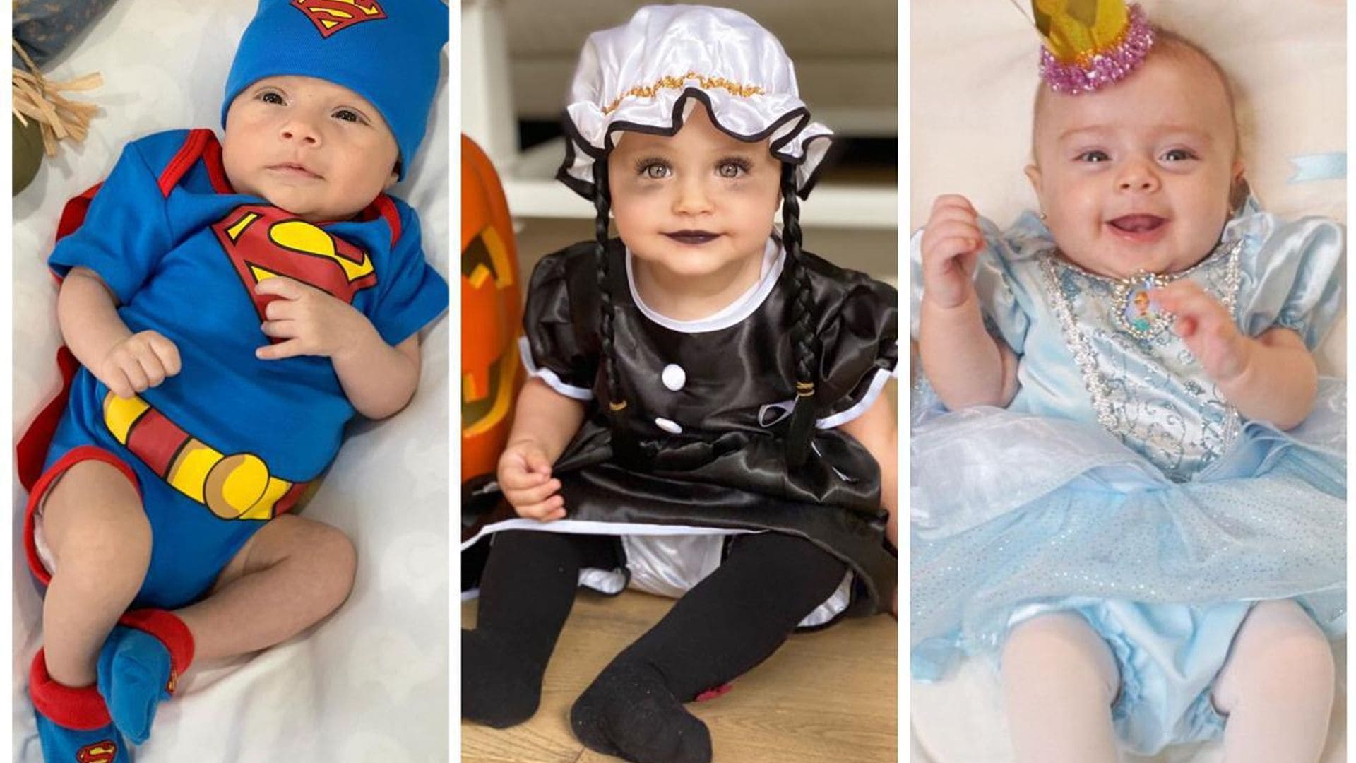 ¡Lo más tierno! Así celebraron su primer Halloween los bebés de estos famosos