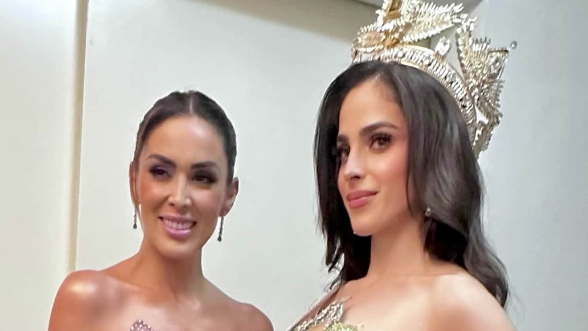 Las mexicanas Jacky Bracamontes y Fátima Bosch.