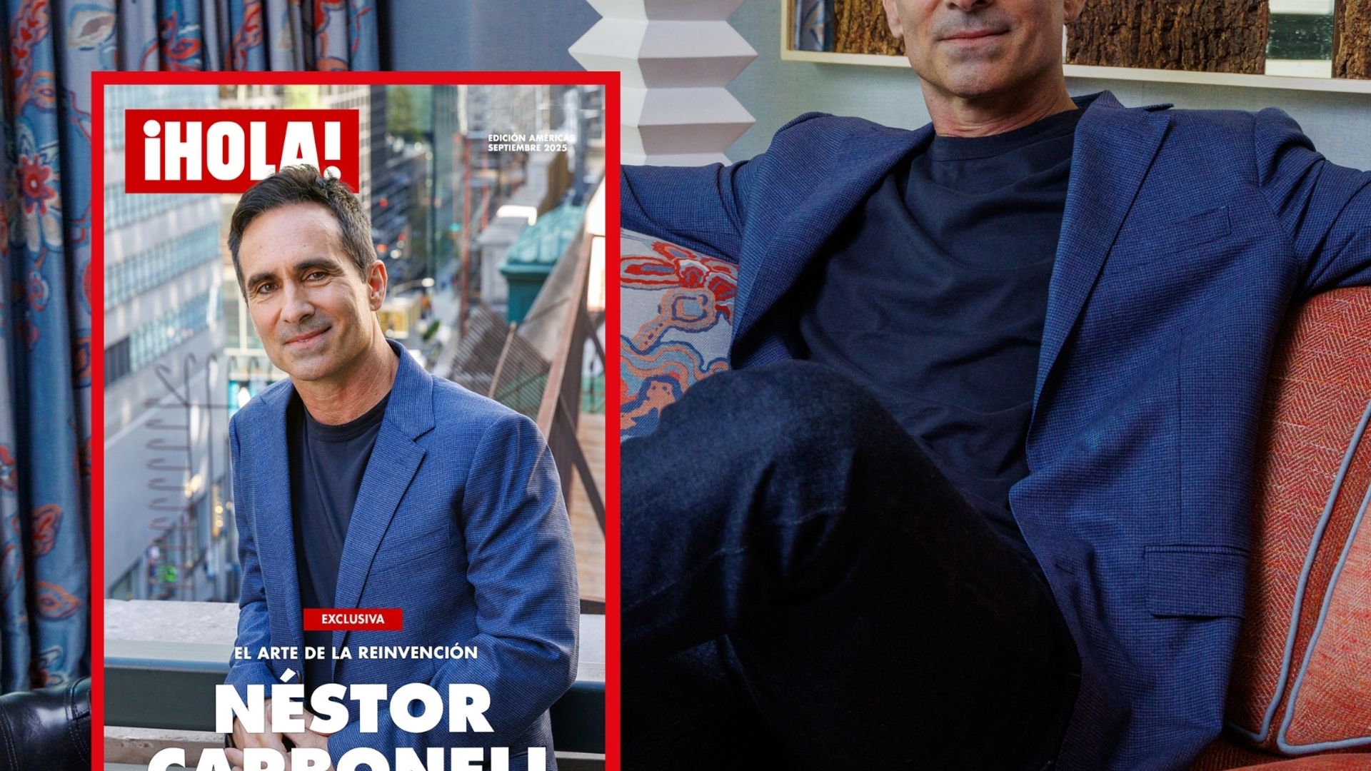 Néstor Carbonell nos habla sobre sus tres décadas en Hollywood y el rol que lo mantiene en la cima
