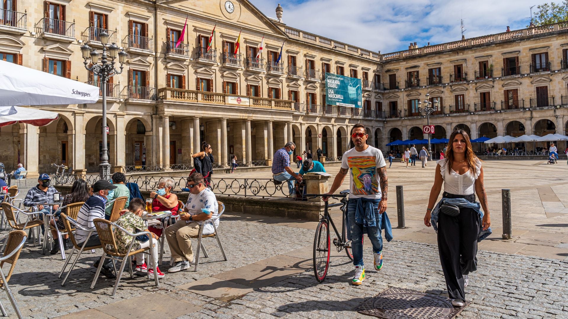 Plaza de España en Vitoria