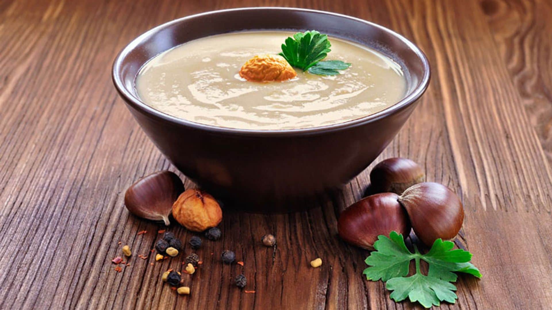 Sopa de castañas