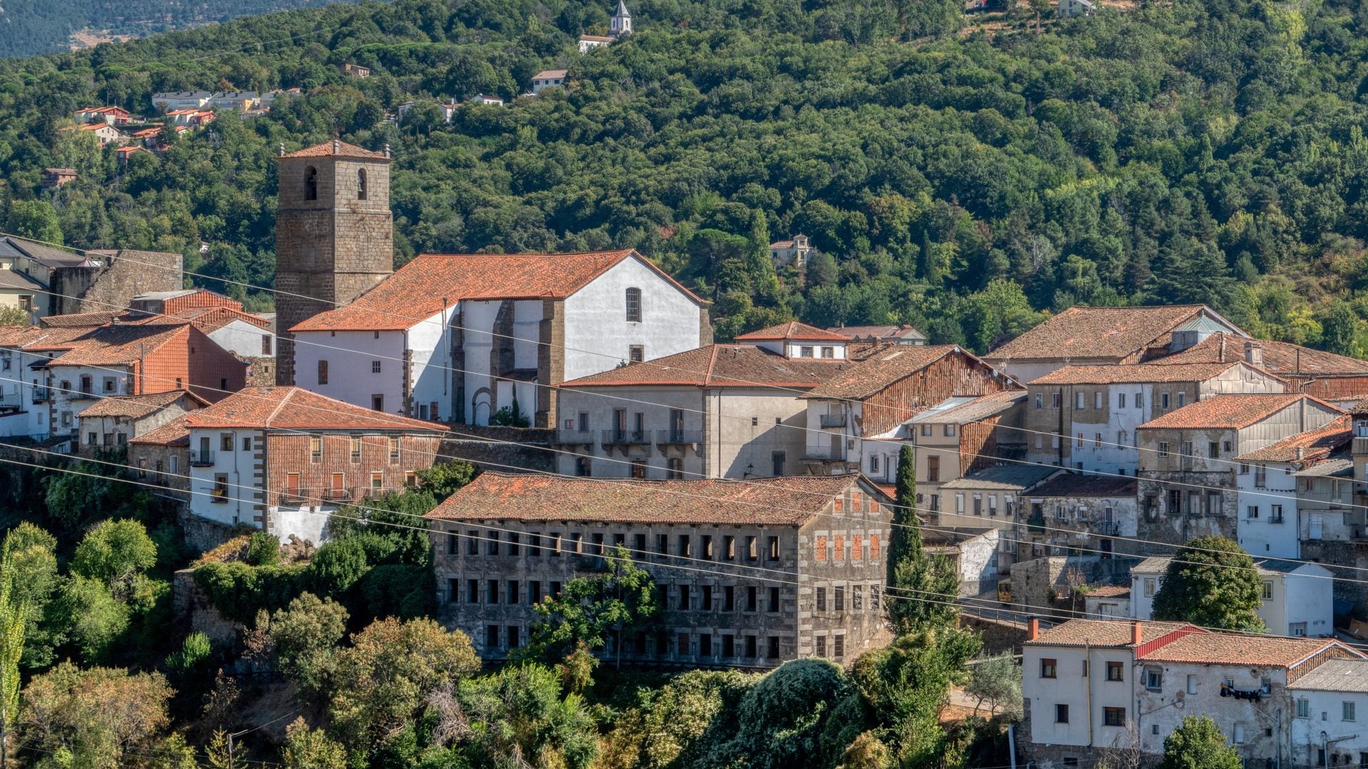 Pueblo de Béjar en Salamanca