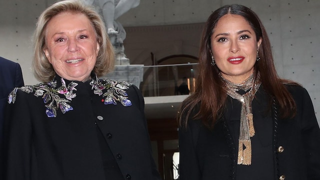 maryvonne pinault and salma hayek