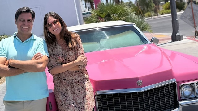 Francisco Rivera y Lourdes Montes en su viaje a Las Vegas 