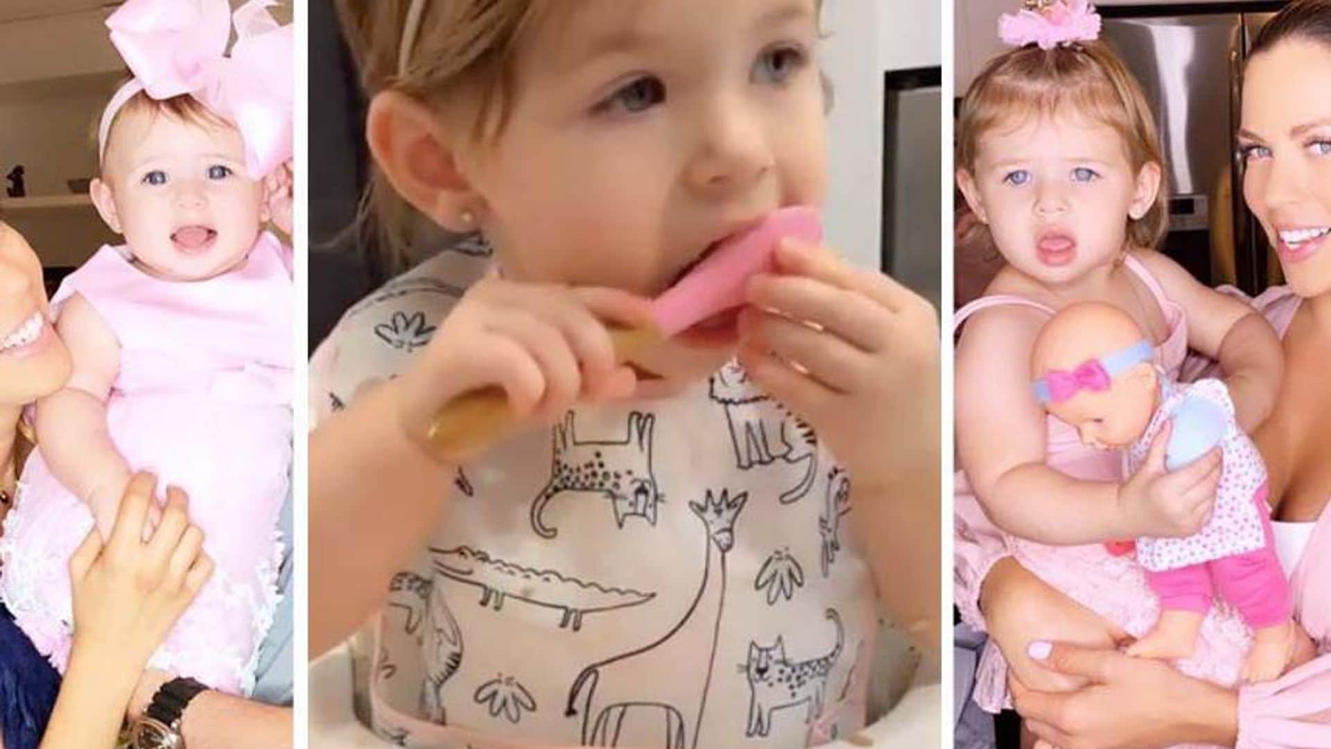 ¡Más linda y tierna! Así luce Luna, la hija de Ximena Duque