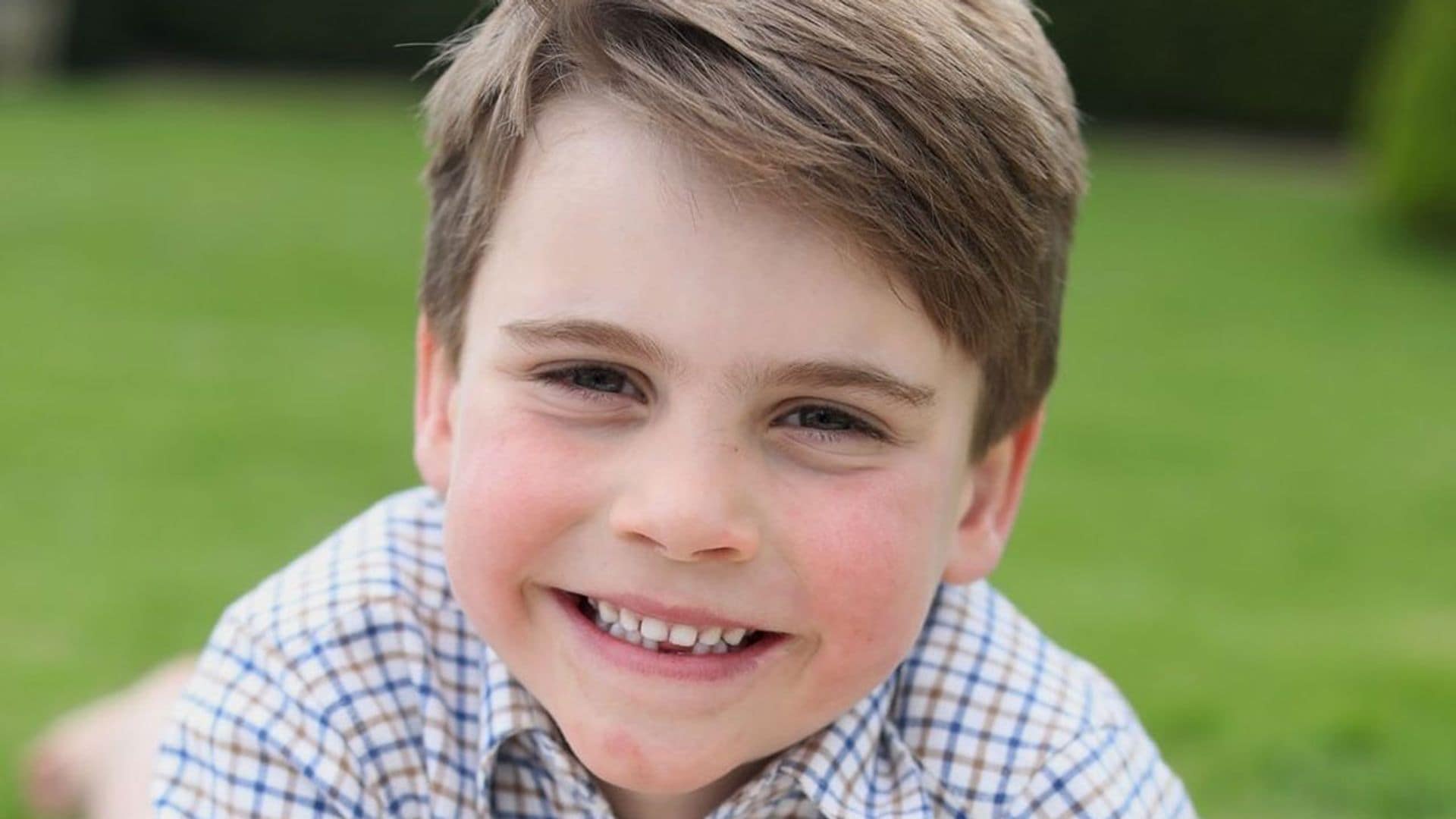 Los príncipes de Gales felicitan a Louis por su cumpleaños con una nueva foto tomada por Kate Middleton