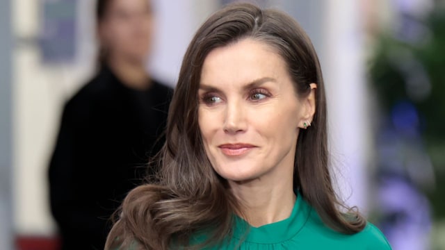 Spanish Queen Letizia during Cancer world day in Madrid on Tuesday 04 February 2025.