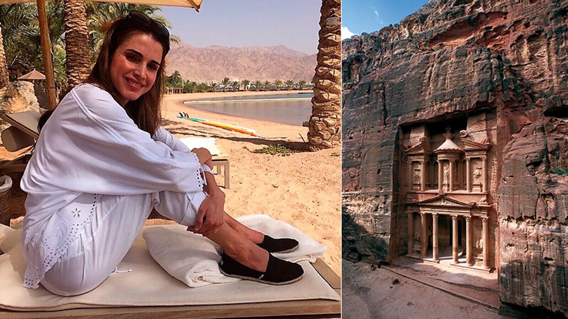 La Reina Rania, una guía de lujo por las maravillas jordanas