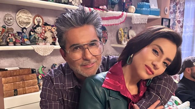 Raúl Araiza y su hija Camila