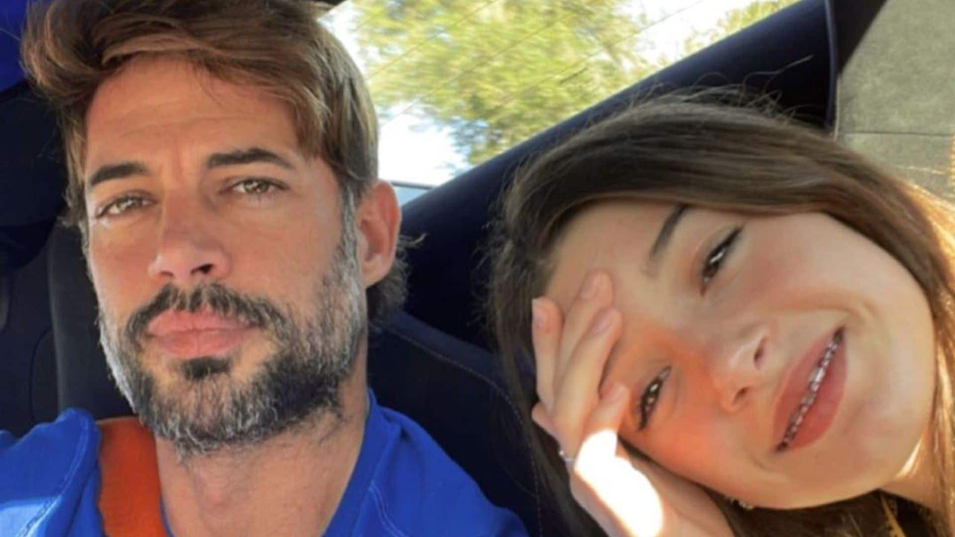 En su faceta de papá responsable, William Levy recoge a su ‘princesa’ del colegio