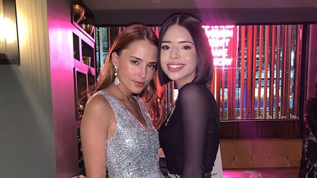 Majo Aguilar y Ángela Aguilar