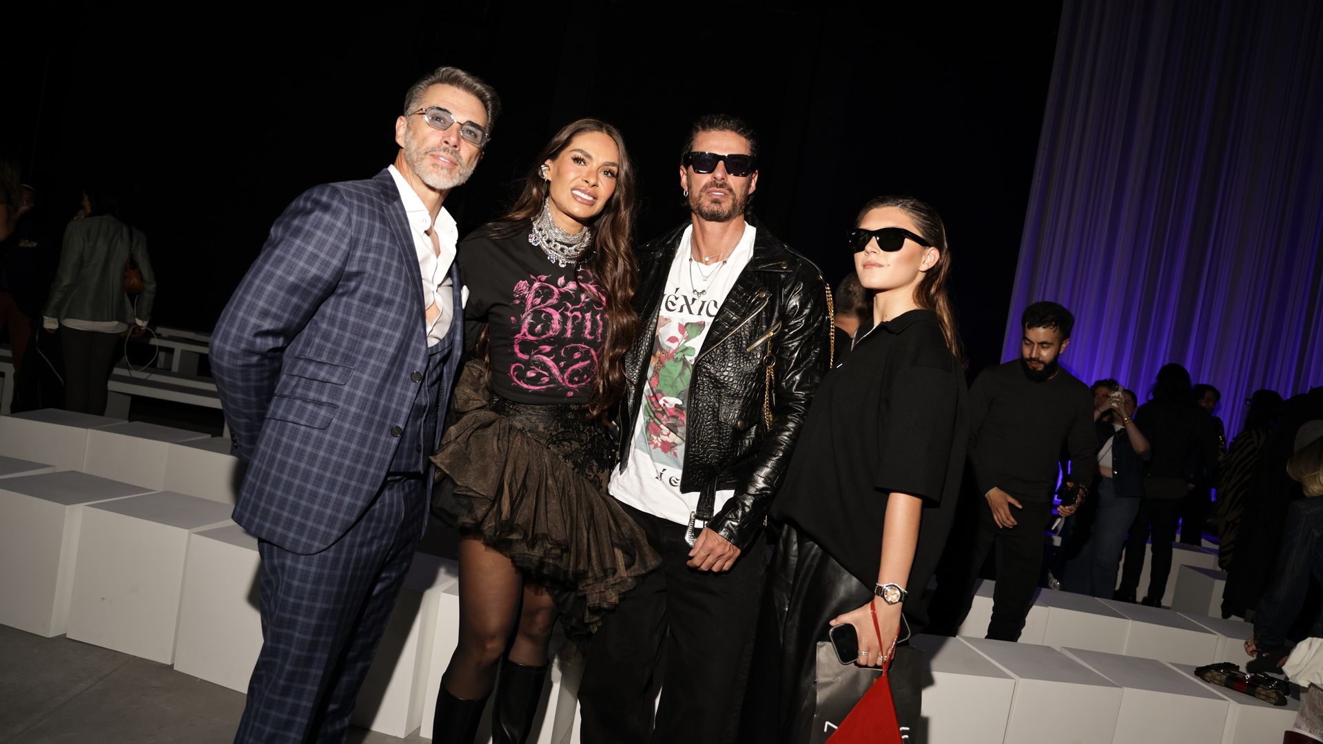 Sergio Mayer, Galilea Montijo, Isaac Moreno y Antonia Mayer