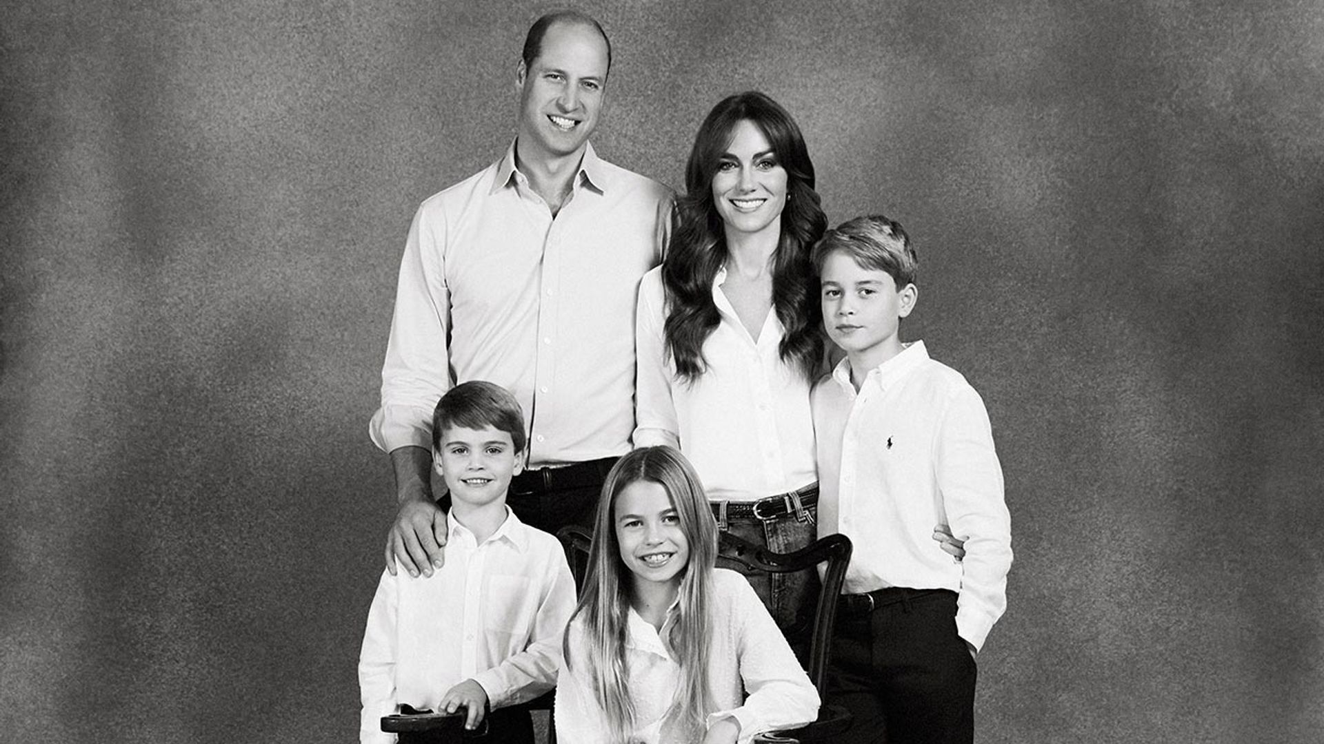 Los príncipes de Gales y sus hijos desean felices fiestas con un entrañable posado familiar desde Windsor