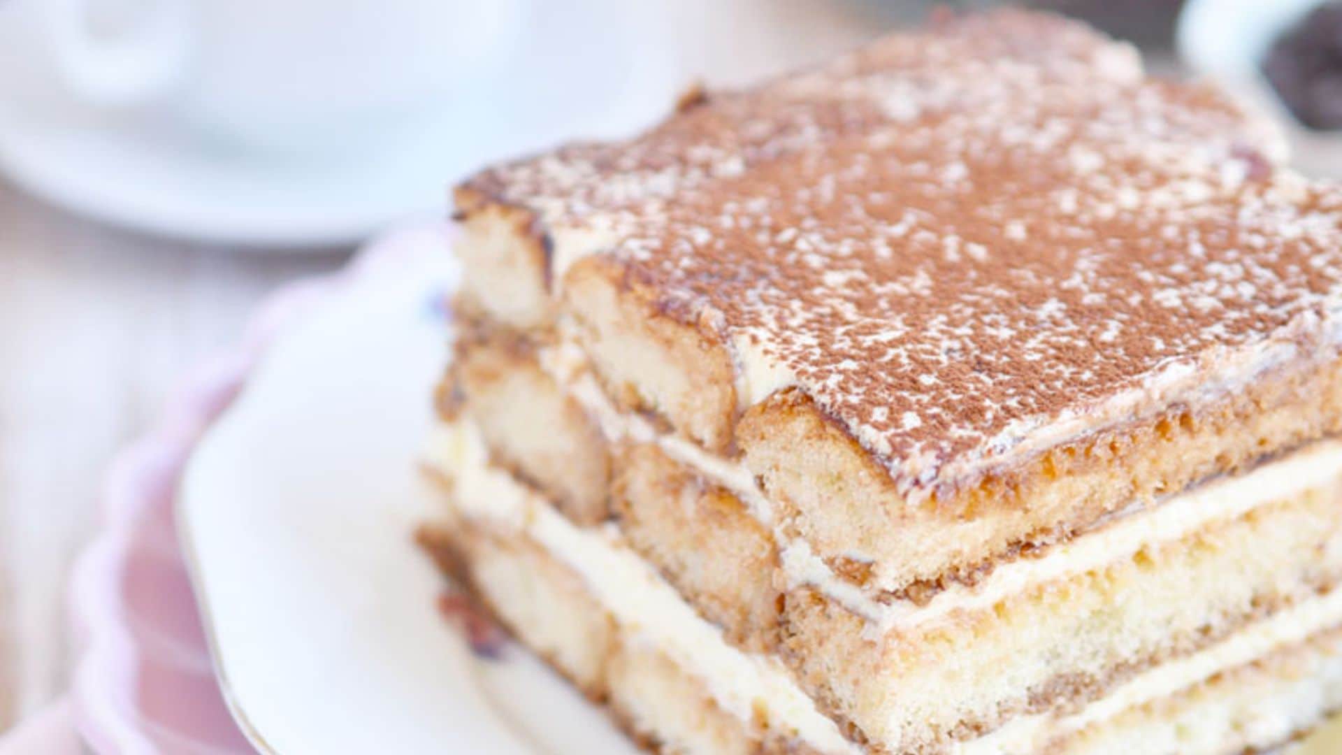 Tiramisú de chocolate