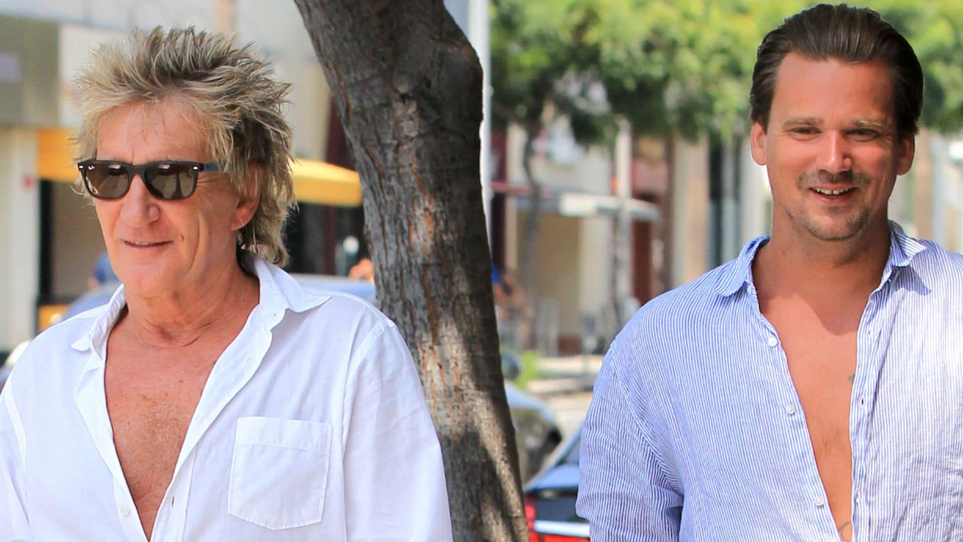Sean, hijo de Rod Stewart, se casa por sorpresa en Las Vegas