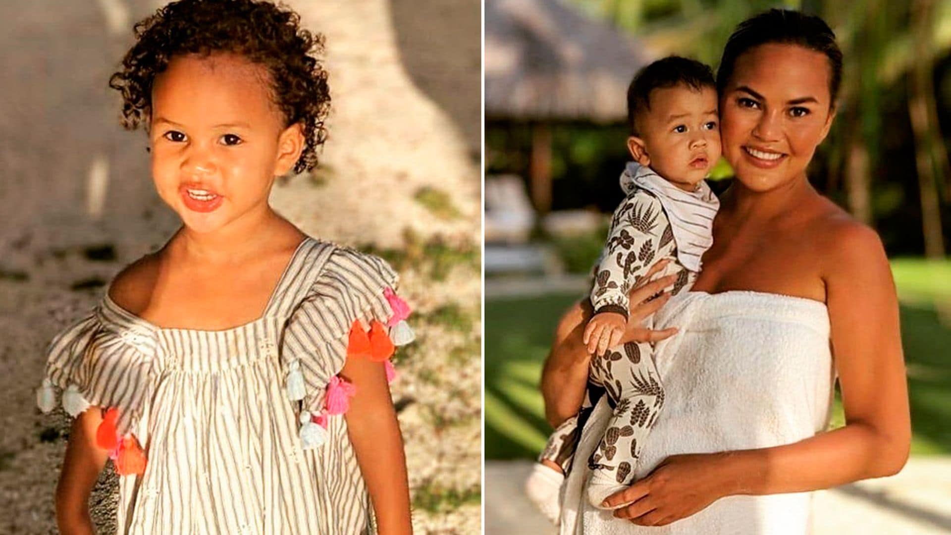 Los hijos de Chrissy Teigen heredan el talento de su papá, John Legend