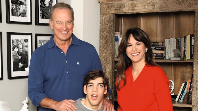 Bertín Osborne y Fabiola Martínez con su hijo Kike