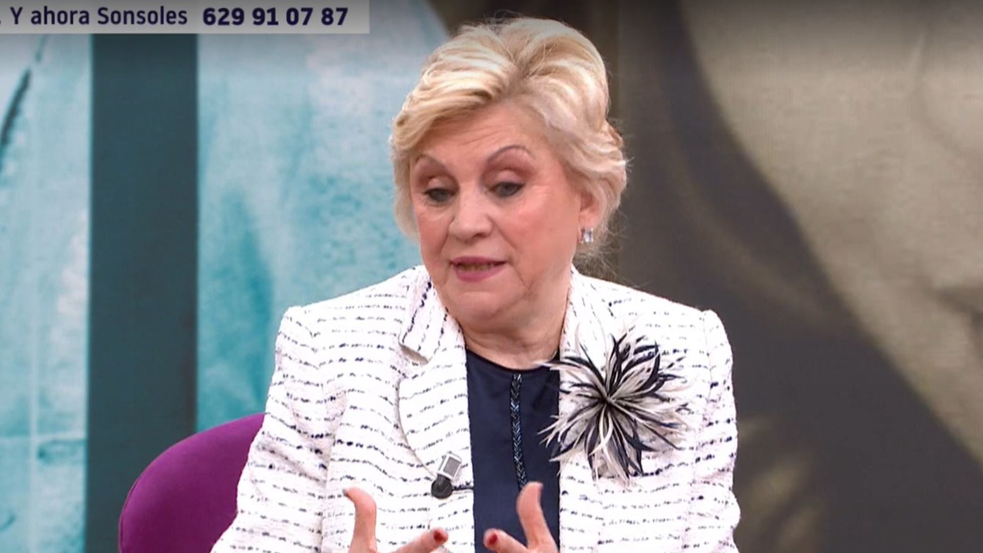 La heredera fue a hablar de la fundación en honor a la intérprete