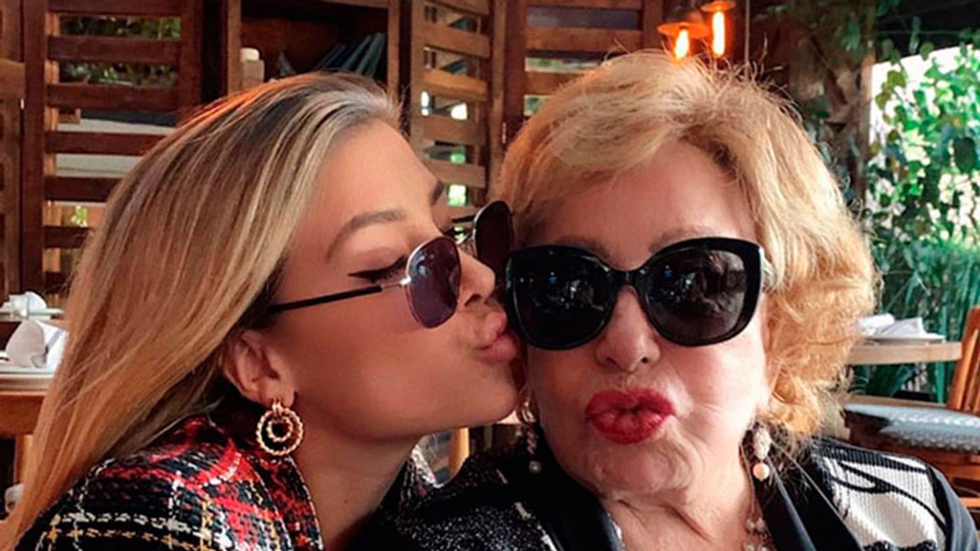 En medio del duelo, Michelle Salas recuerda a su 'ángel guardián', doña Silvia Pinal