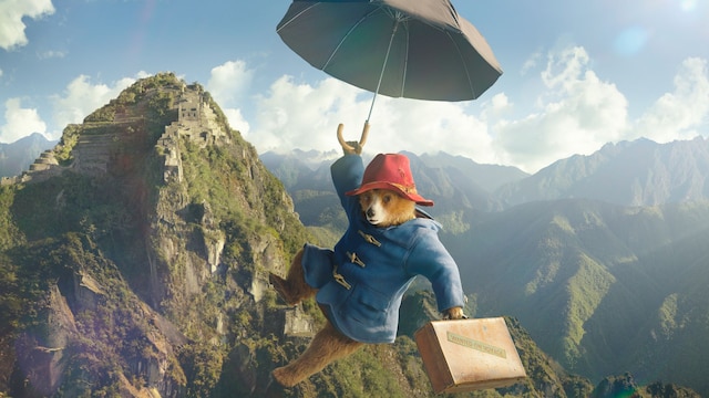 Fotograma de la película Paddington en Perú
